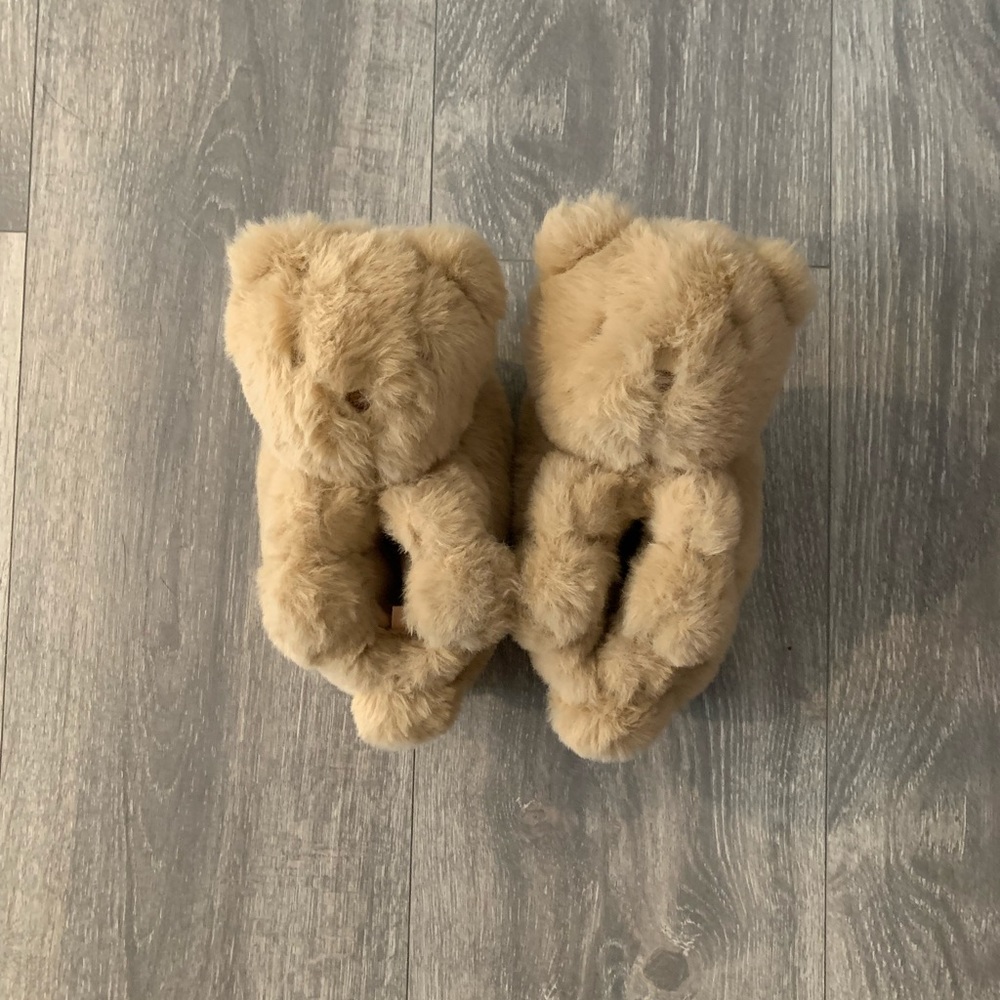 Baby boys Gap teddy bear slippers